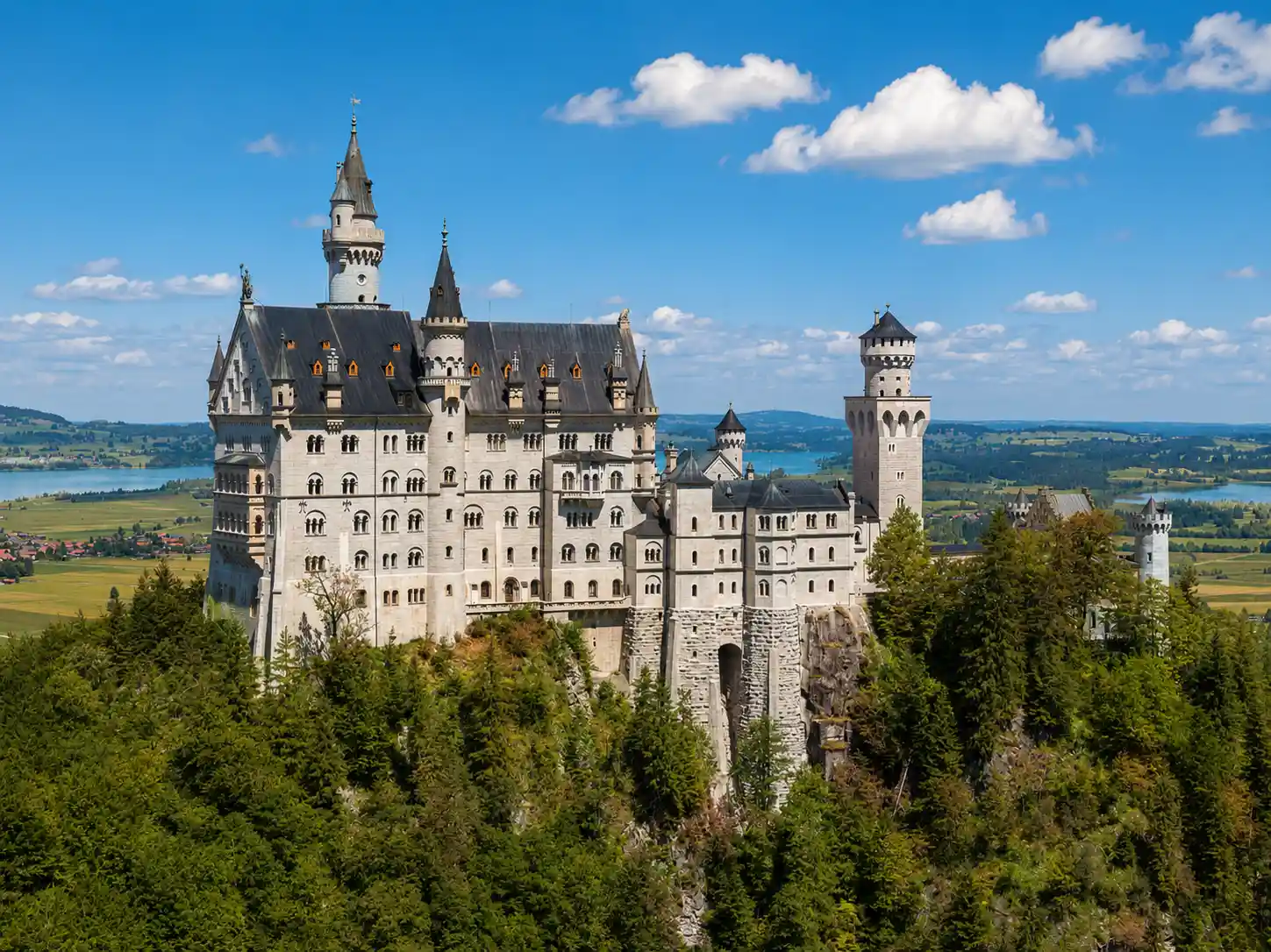 Castle image used in the Romantic Road tour