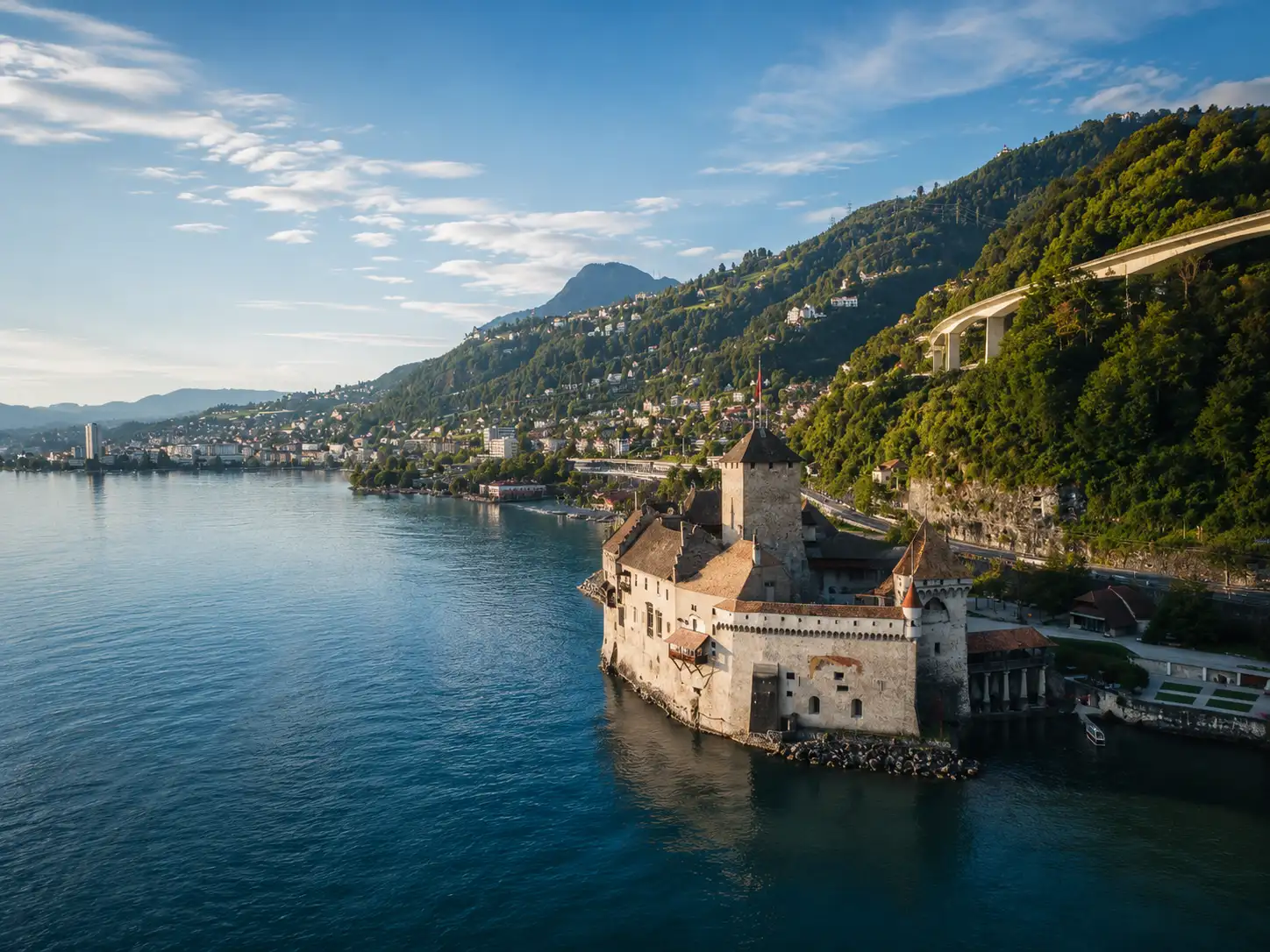 Chillon Castle image used in the Lake Geneva tour