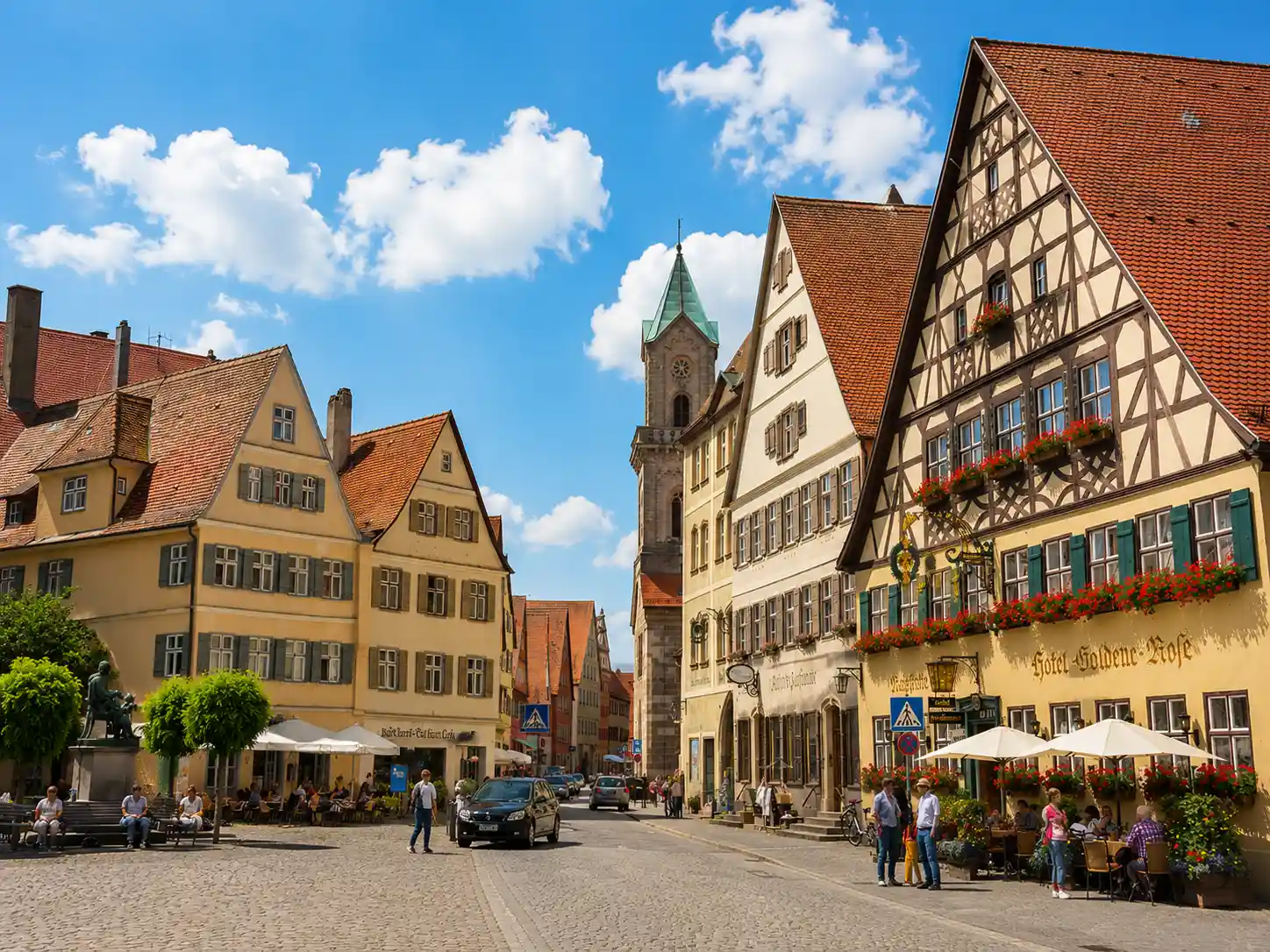 Dinkelsbühl image used in the Romantic Road tour