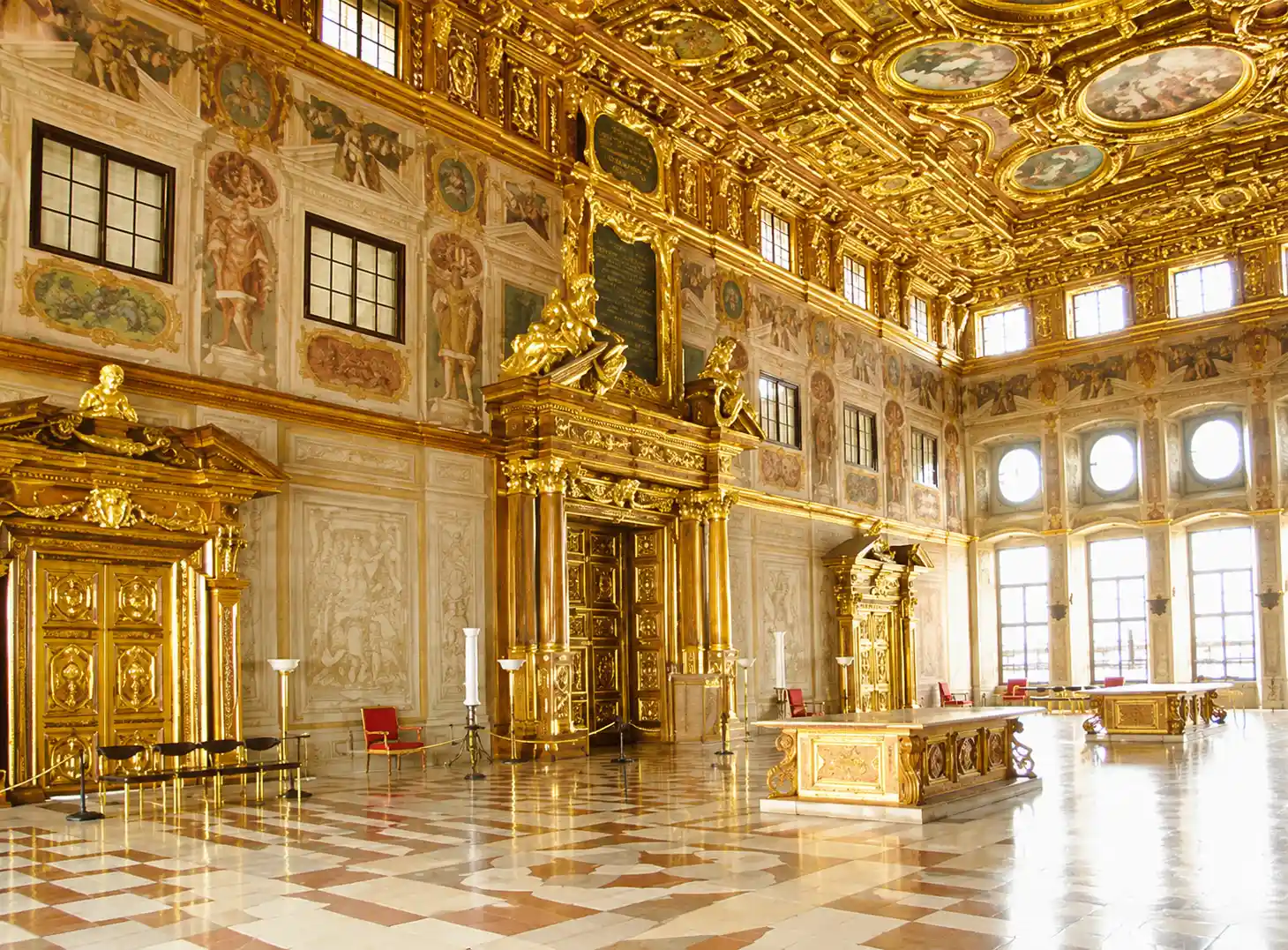 Golden Hall image used in the Romantic Road tour